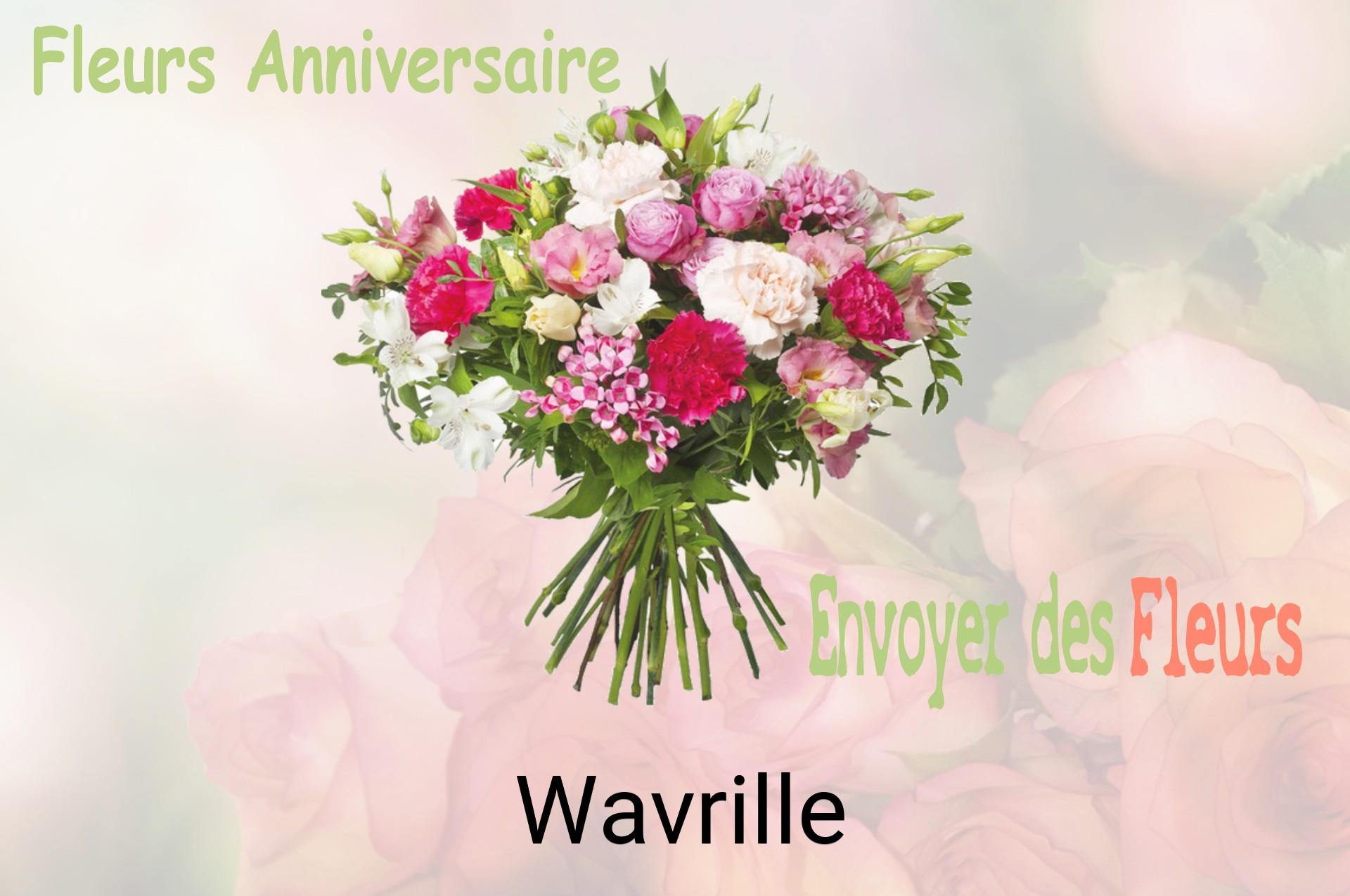 Bouquet de fleurs d’anniversaire livré à Wavrille